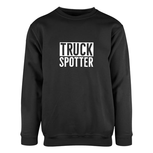 TruckSpotter Bold - genser Sort Foran