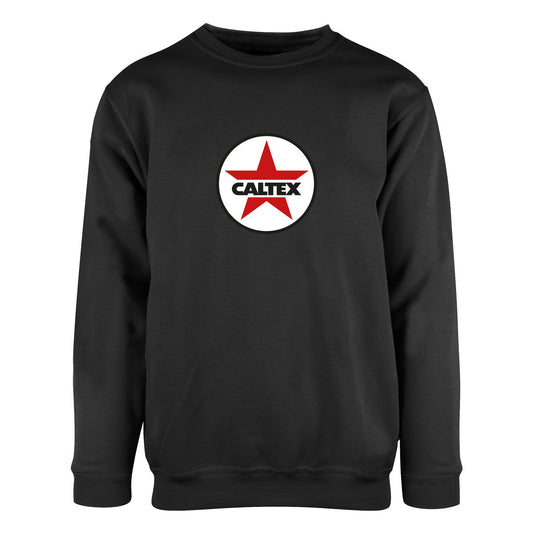 Caltex (1947-1996) - genser Sort Foran