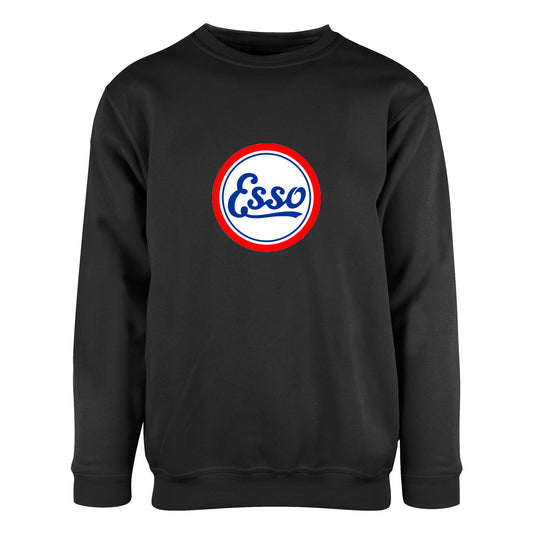 Esso Antique - genser Sort Foran