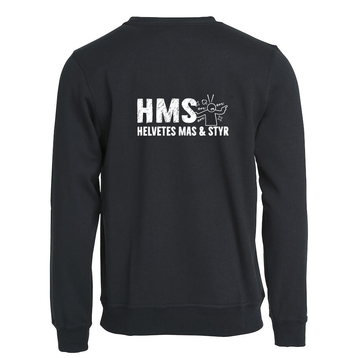 Helvetes Mas & Styr 3.0 - Genser Svart Bak