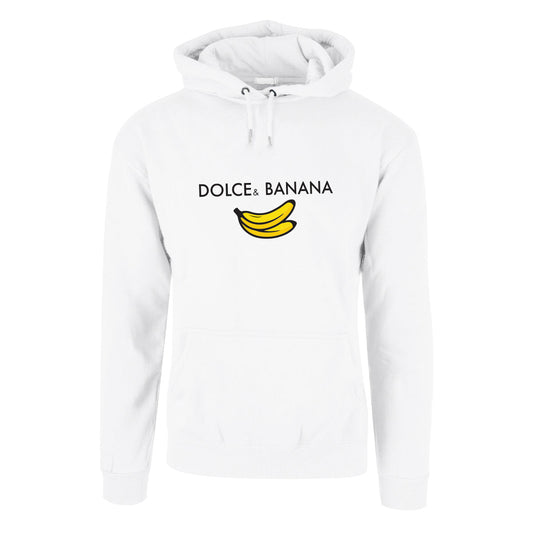 Dolce & Banana - hettegenser Hvit Foran