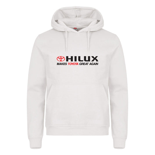 HILUX Makes Toyota Great Again - hettegenser Hvit Foran