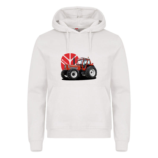 Fiatagri 180-90 - hettegenser Hvit Foran