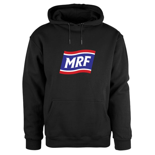 MRF Stor - hettegenser Svart Foran