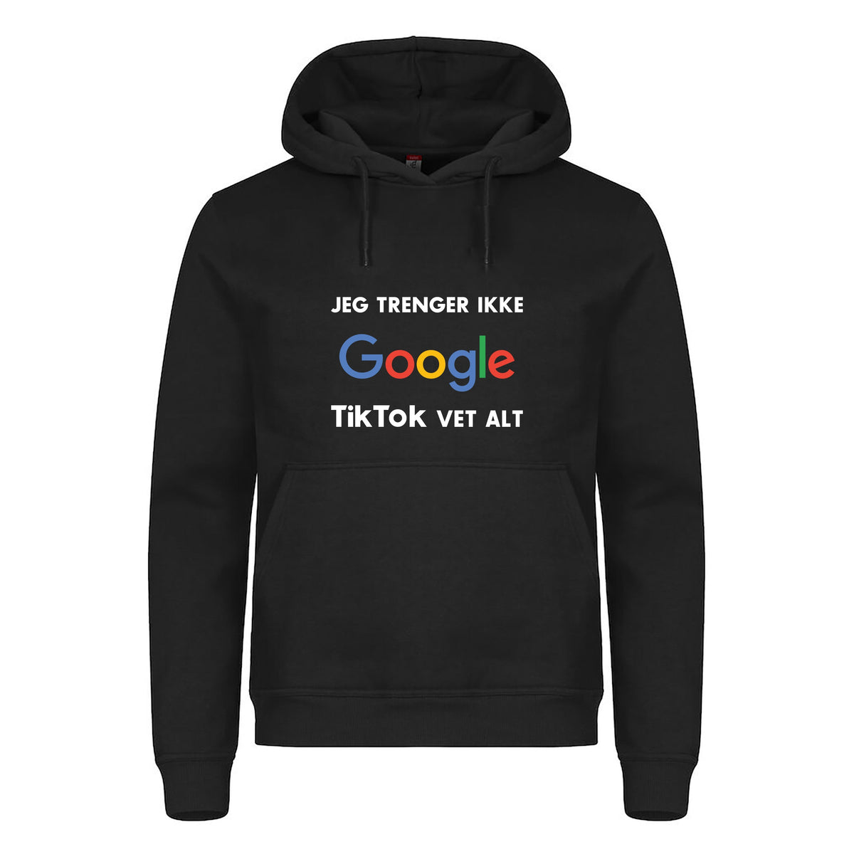 TikTok vet alt - hettegenser