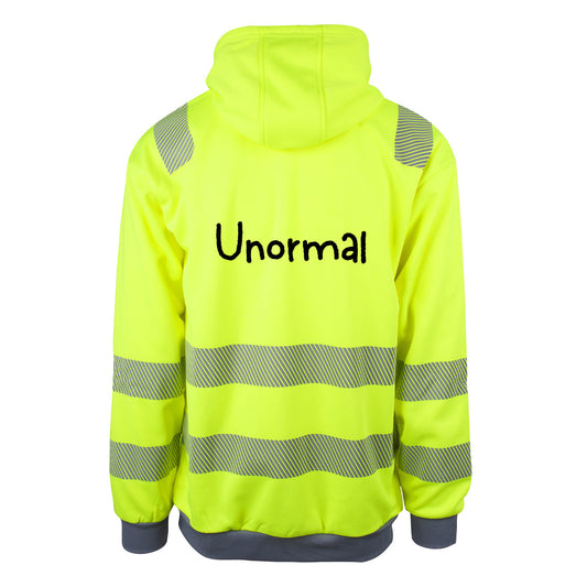 Unormal - Reflexhoodie Bak