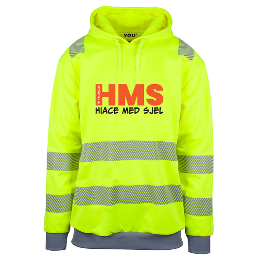 HMS Hiace med sjel - Reflexhoodie Foran
