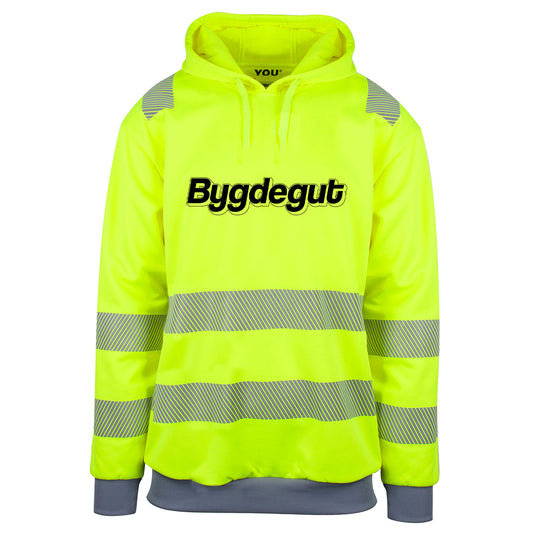 Bygdegut - Reflekshoodie Foran