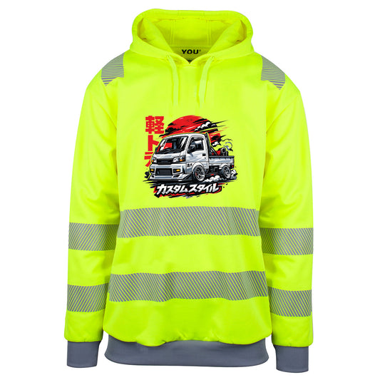 KeiTruck Racer - Reflekshoodie Foran