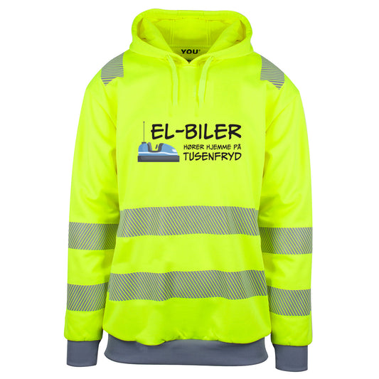 EL-biler - Reflexhoodie Foran