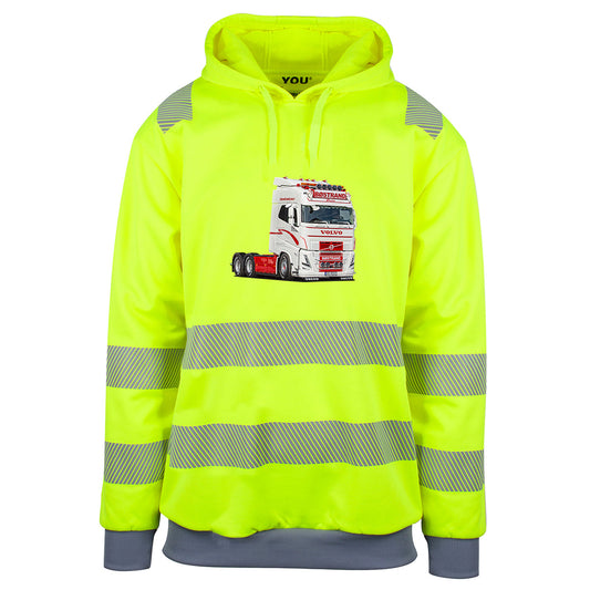 Bøstrand Volvo FH - Reflekshoodie Foran