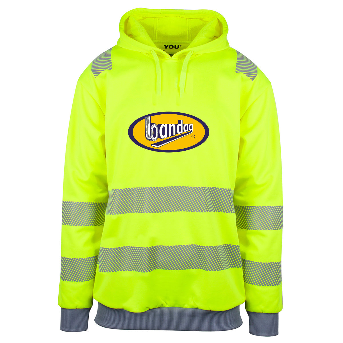 Bandag - Reflexhoodie Foran