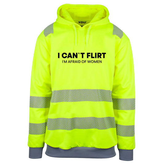 I Can`t Flirt - reflekshoodie