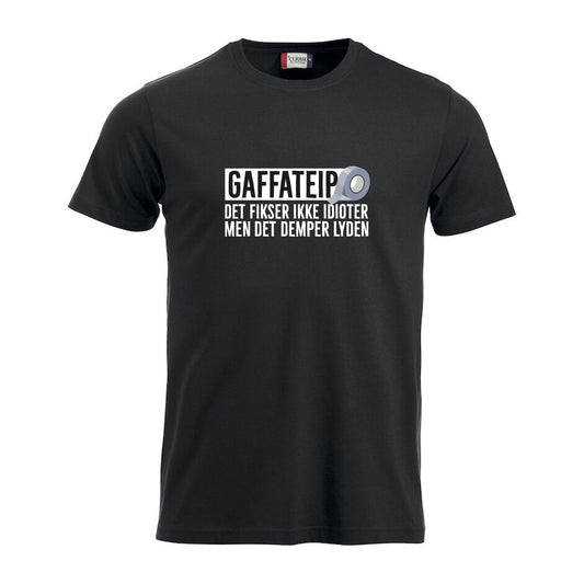 Gaffateip - tskjorte Sort