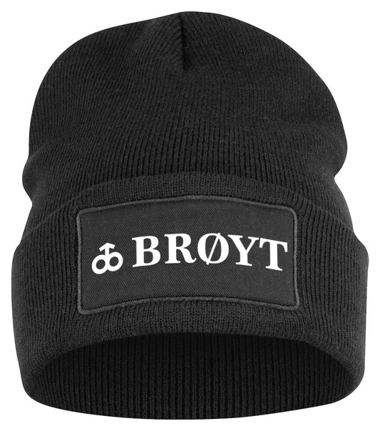 BRØYT vinterlue Sort