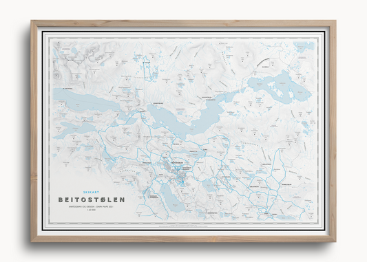 Skikart Beitostølen