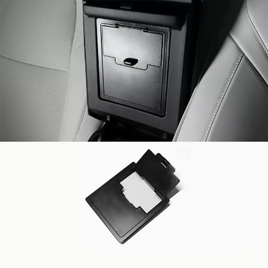 Skjult oppbevaring under armlenet for Model 3 2018-2023/Model Y 2021-2024 Svart