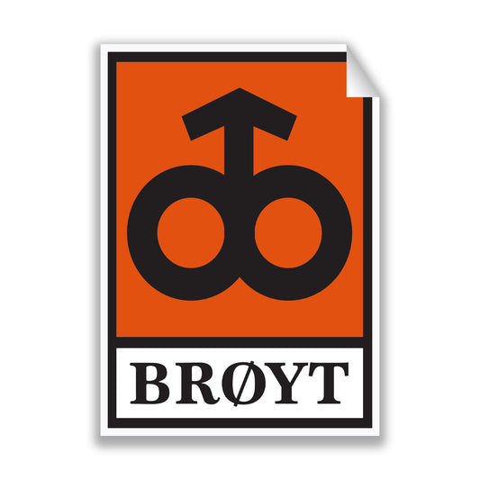 Brøyt Classic – Sticker