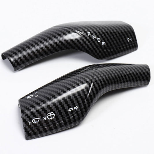 Deksler til girvelger for Model 3 2018-2023/Model Y 2021-2024 Carbon Look Gloss