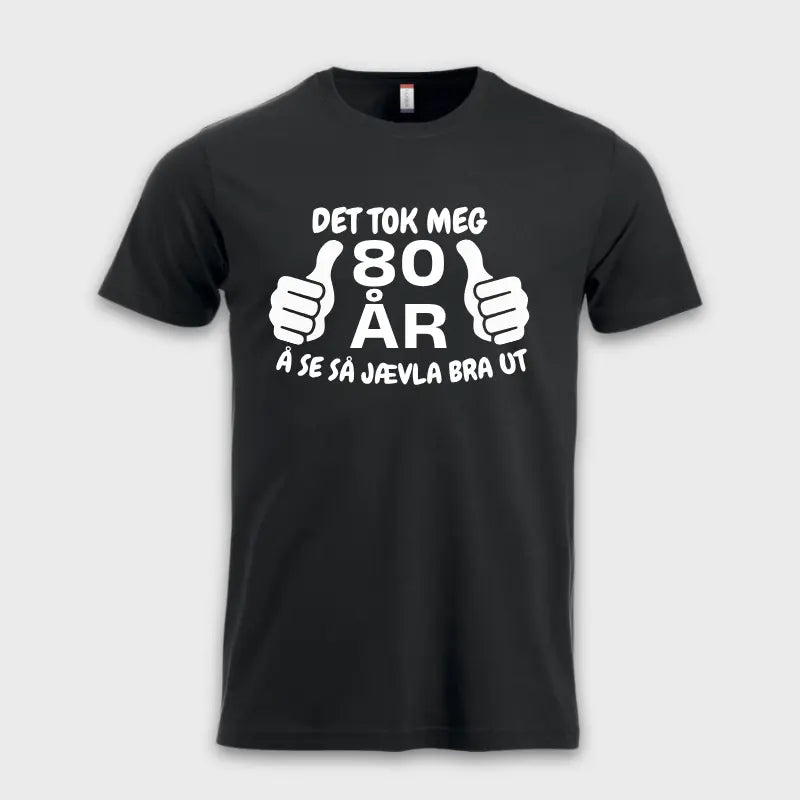 DET TOK MEG 80 ÅR Å SE SÅ BRA UT! Sort