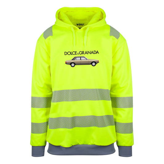 Dolce & Granada - reflekshoodie Safety Gul Foran