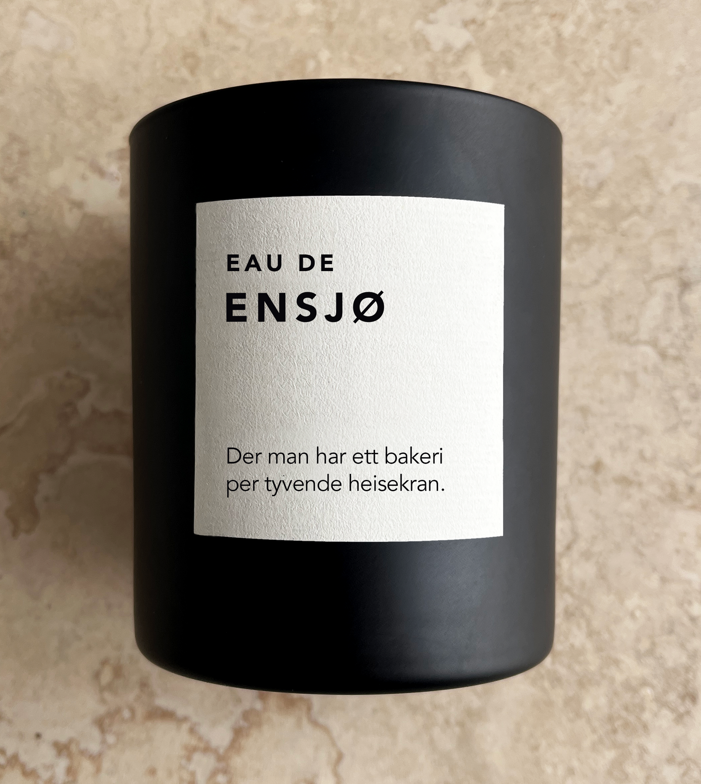 Eau de Ensjø duftlys