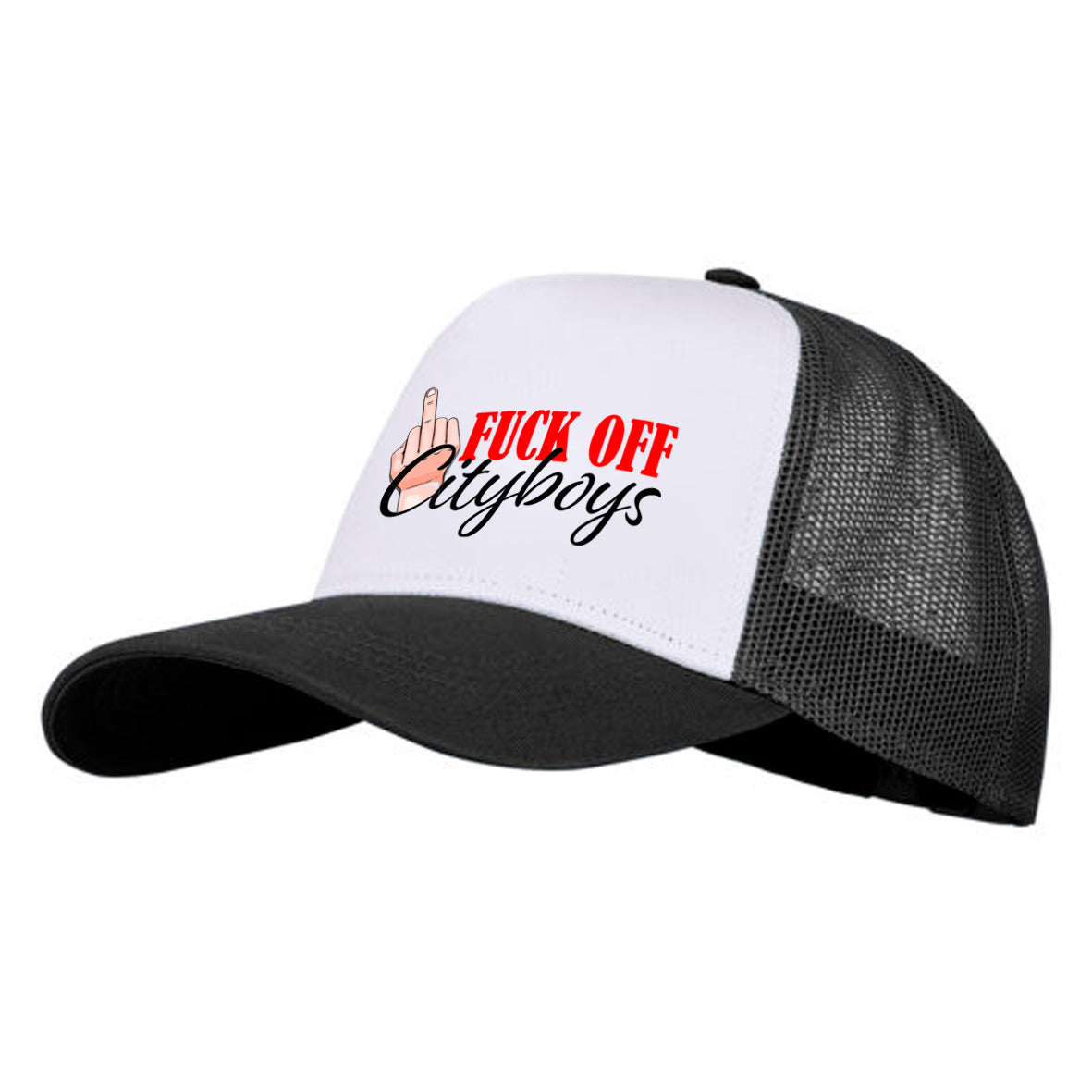 Fuck off Cityboys - TruckerCaps