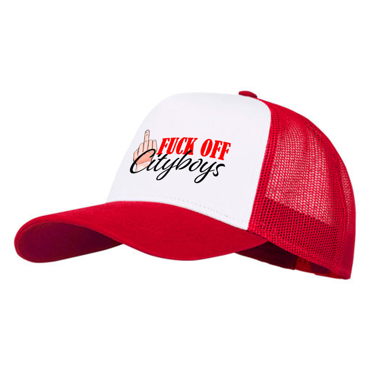Fuck off Cityboys - TruckerCaps