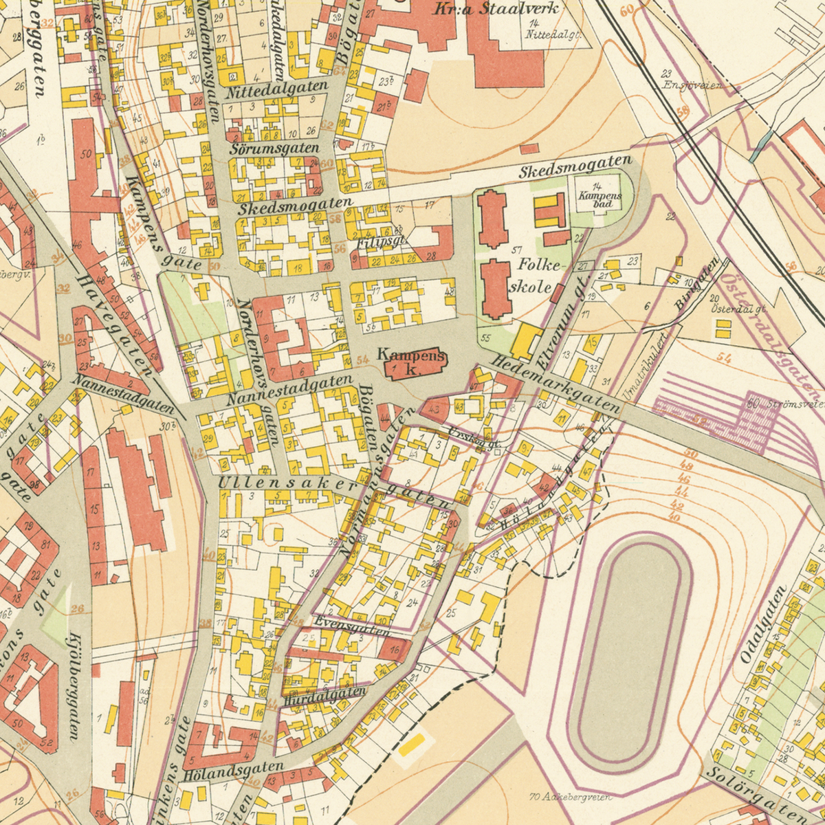 Gamlebyen 1921