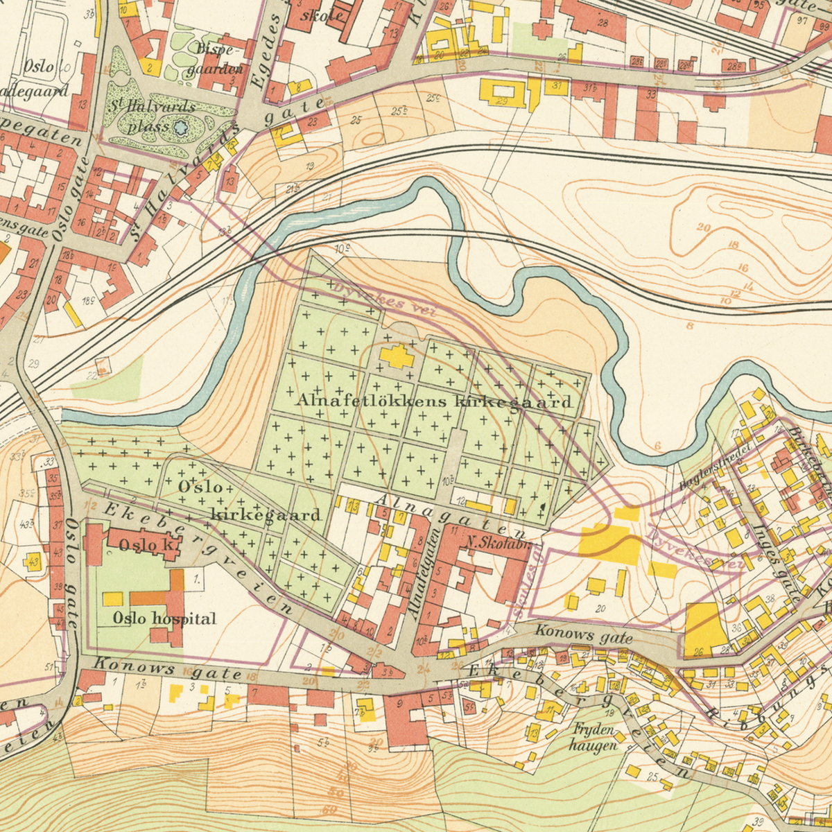 Gamlebyen 1921