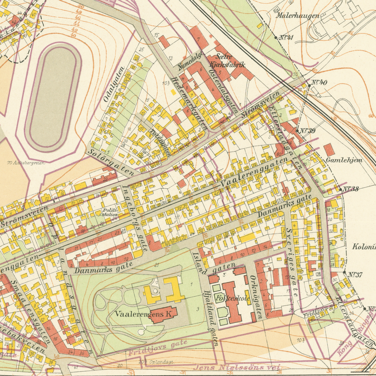 Gamlebyen 1921