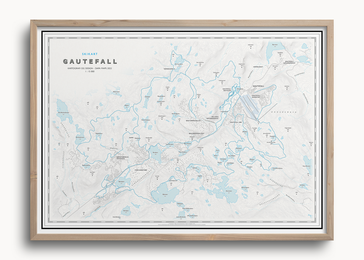 Skikart Gautefall