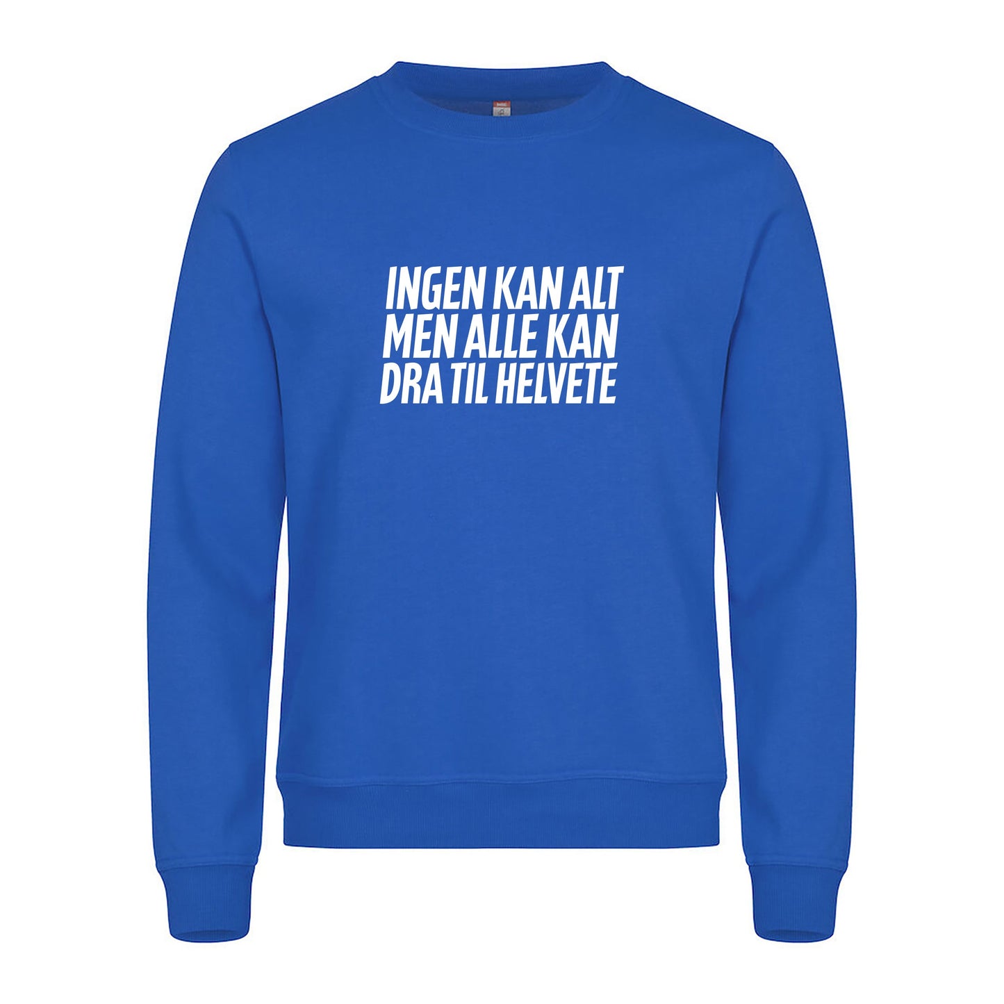 Ingen kan alt - Genser