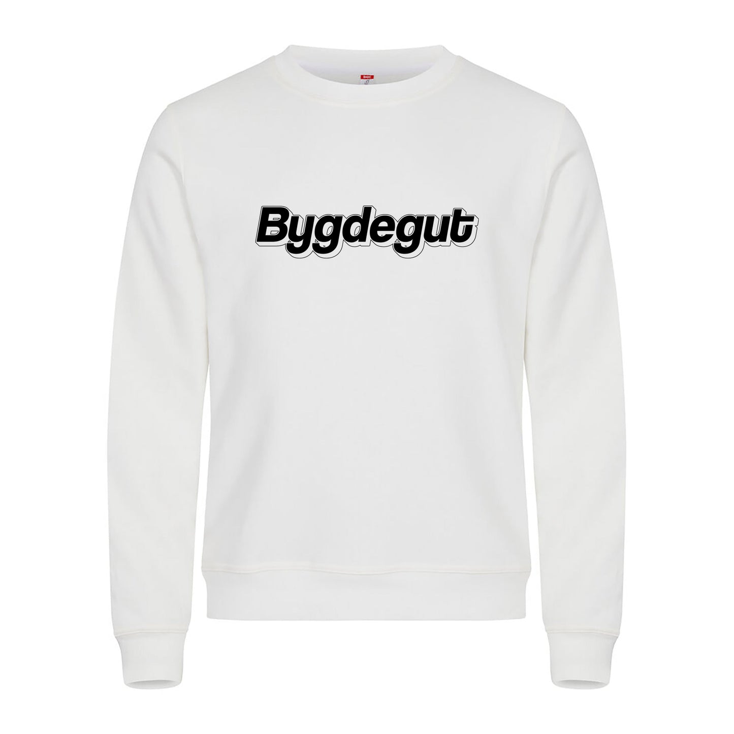 Bygdegut - Genser Hvit Foran