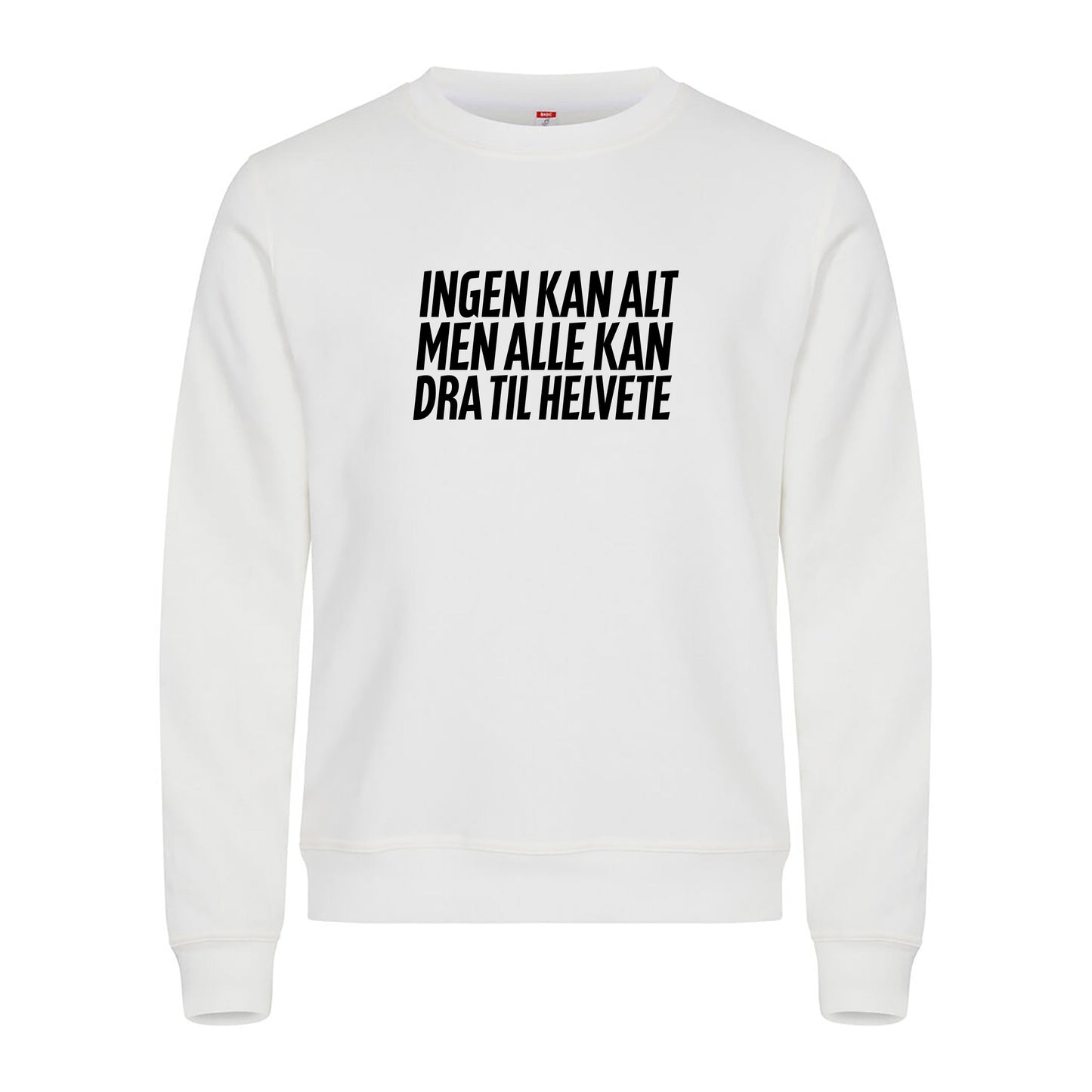 Ingen kan alt - Genser