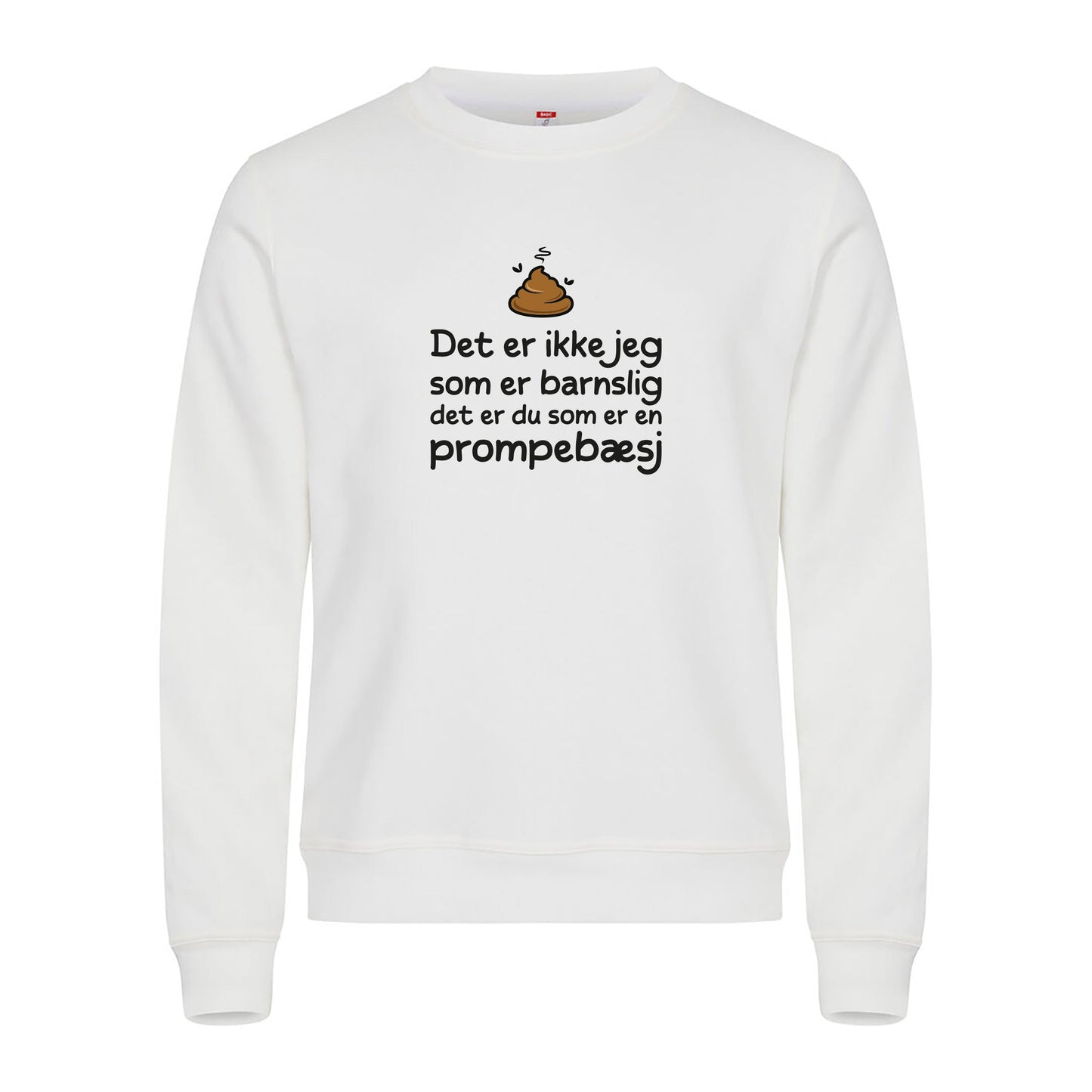 Barnslig - Genser Hvit Foran