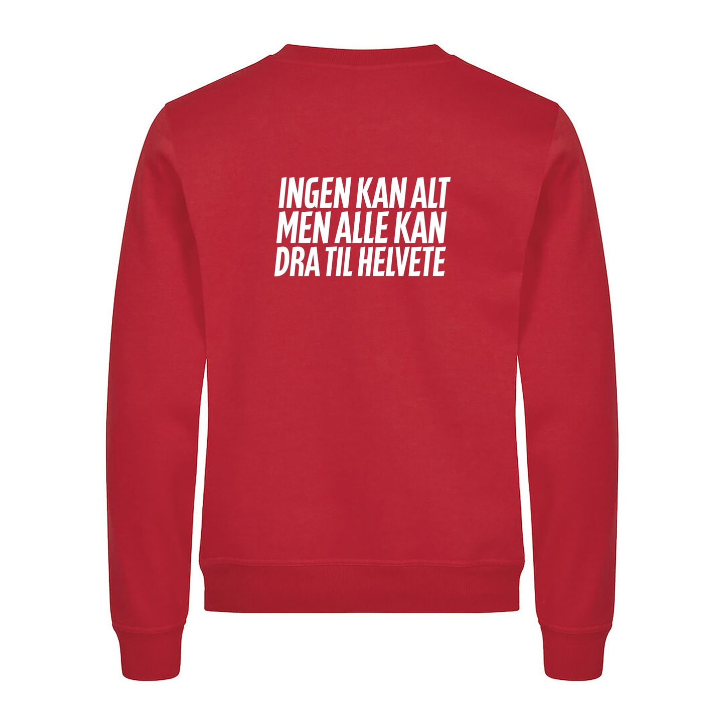 Ingen kan alt - Genser