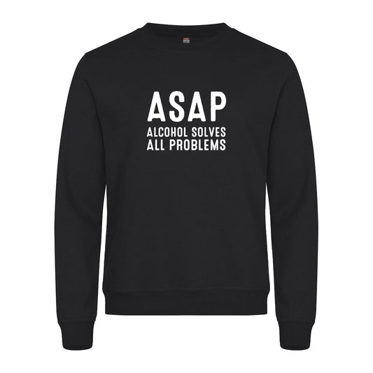 ASAP - Genser Sort Foran