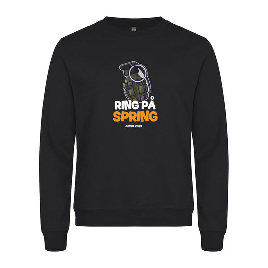 Ring på Spring - Genser Svart Foran