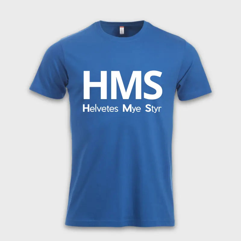 HMS - Helvetes Mye Styr Blå