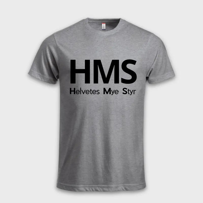 HMS - Helvetes Mye Styr Grå