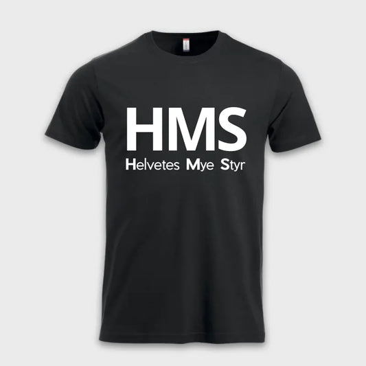 HMS - Helvetes Mye Styr Sort
