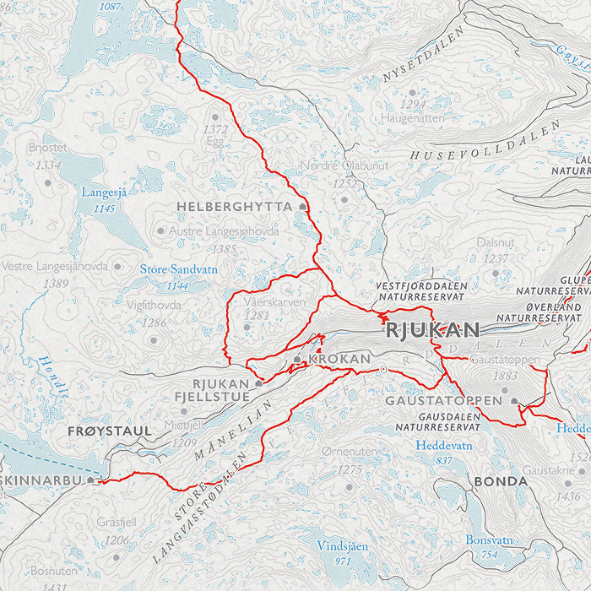 Turkart Hardangervidda