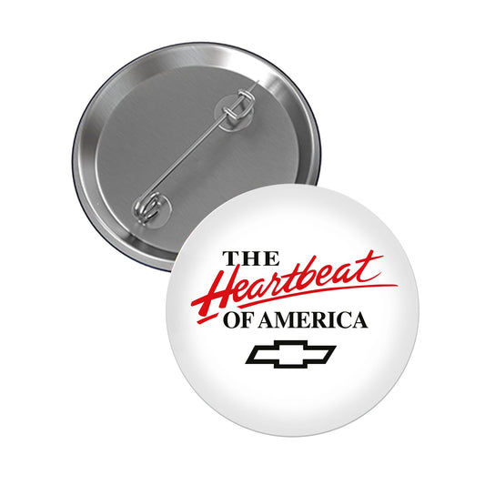 The Heartbeat of America - Button