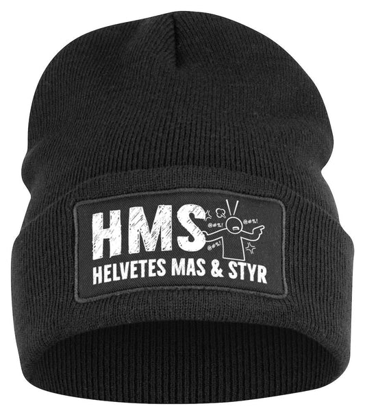 Helvetes Mas & Styr 3.0 - vinterlue Svart