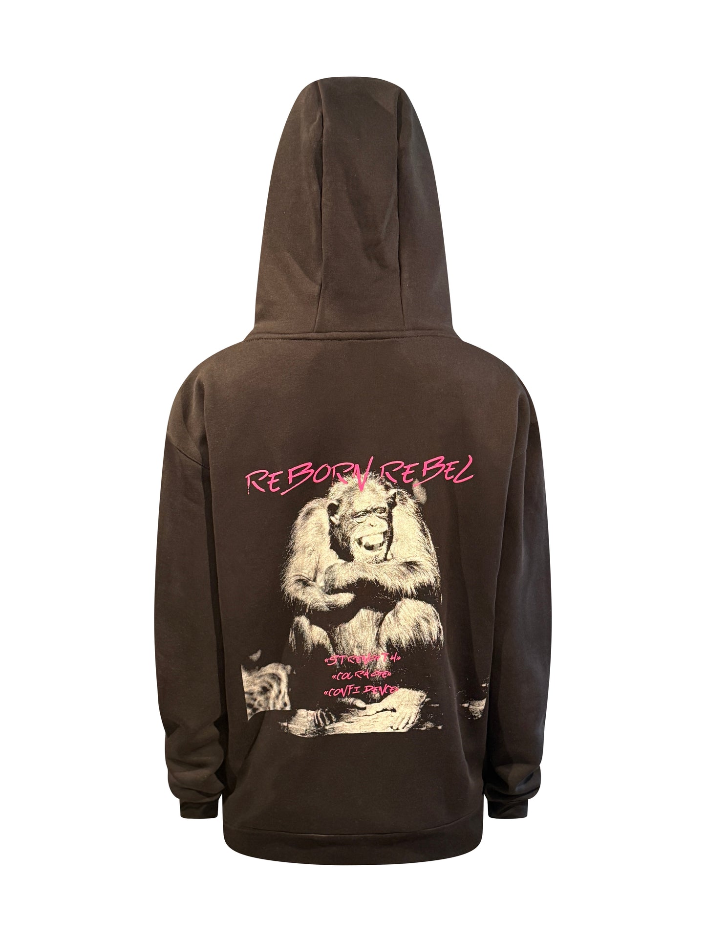 Rebel Sjimpanse Hoodie Jakke