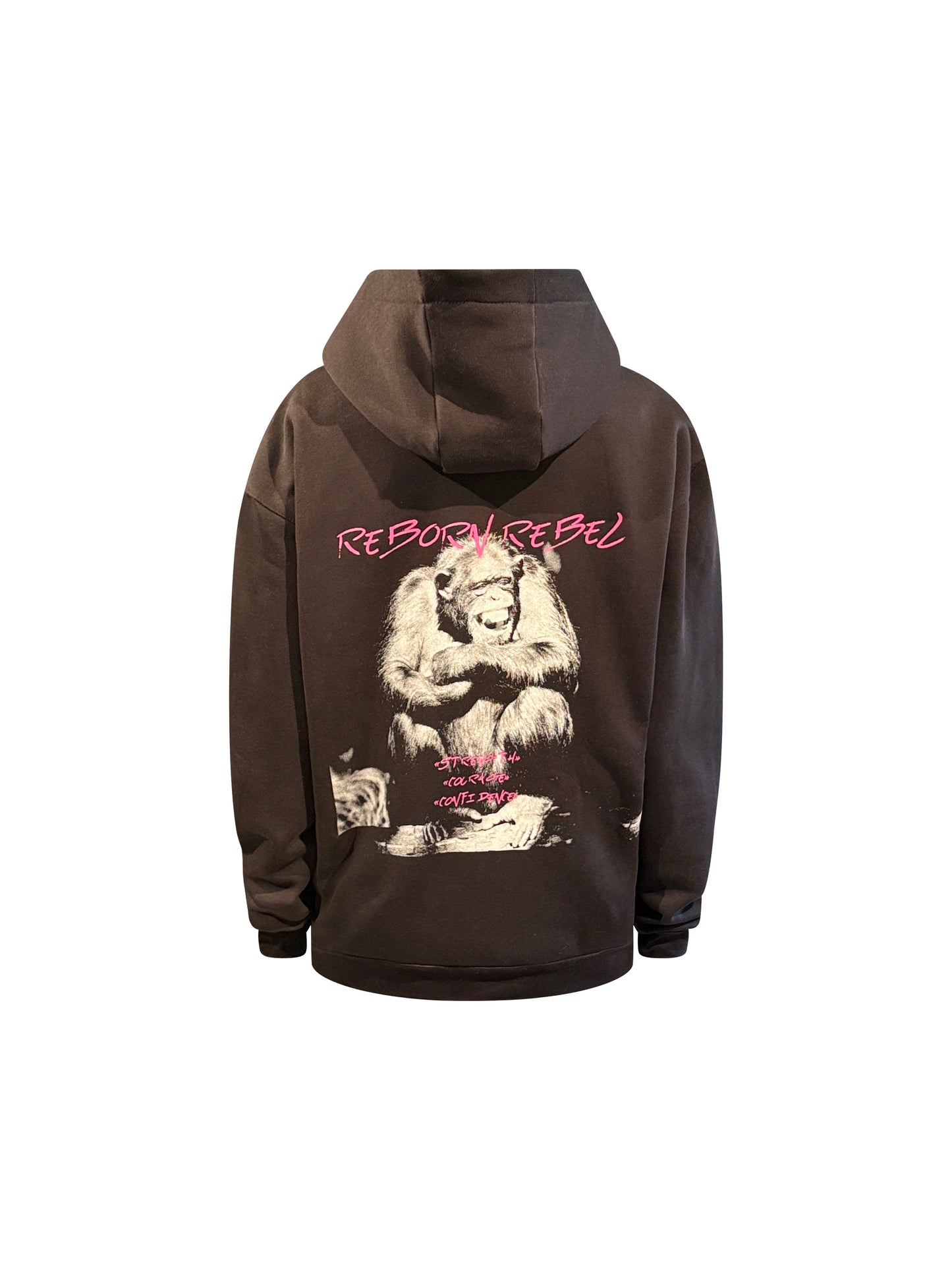 Rebel Sjimpanse Hoodie Jakke