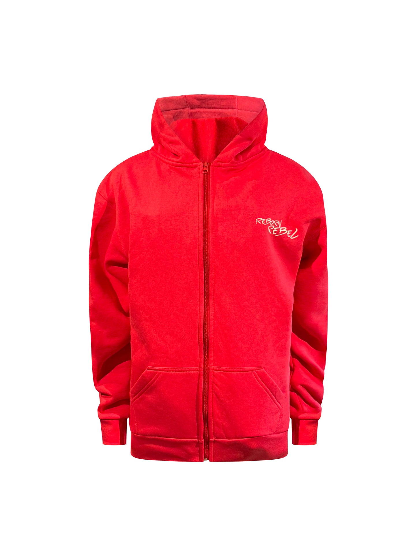 Red Rebel Hoodie Jakke