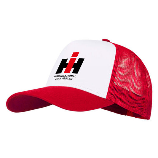 International Harvester - TruckerCaps Rød Hvit