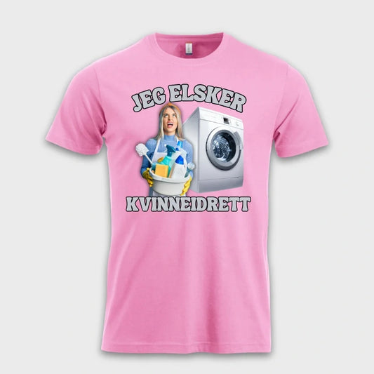 Jeg Elsker Kvinneidrett Rosa